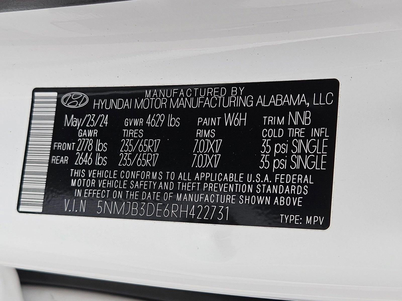 2024 Hyundai TUCSON SEL FWD