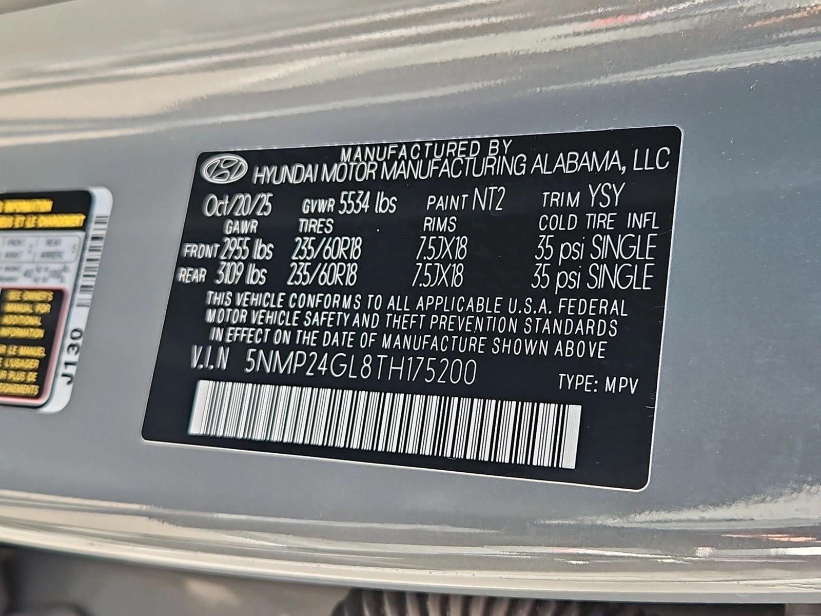 2026 Hyundai SANTA FE SEL FWD