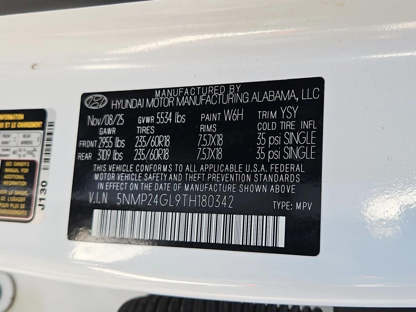 2026 Hyundai SANTA FE SEL FWD