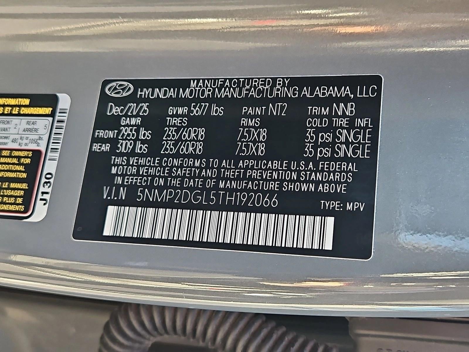 2026 Hyundai SANTA FE SEL AWD
