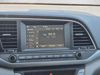 2018 Hyundai ELANTRA SEL 2.0L Auto