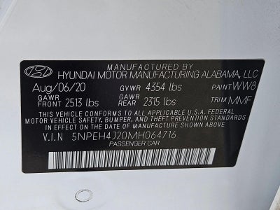 2021 Hyundai SONATA Limited 1.6T