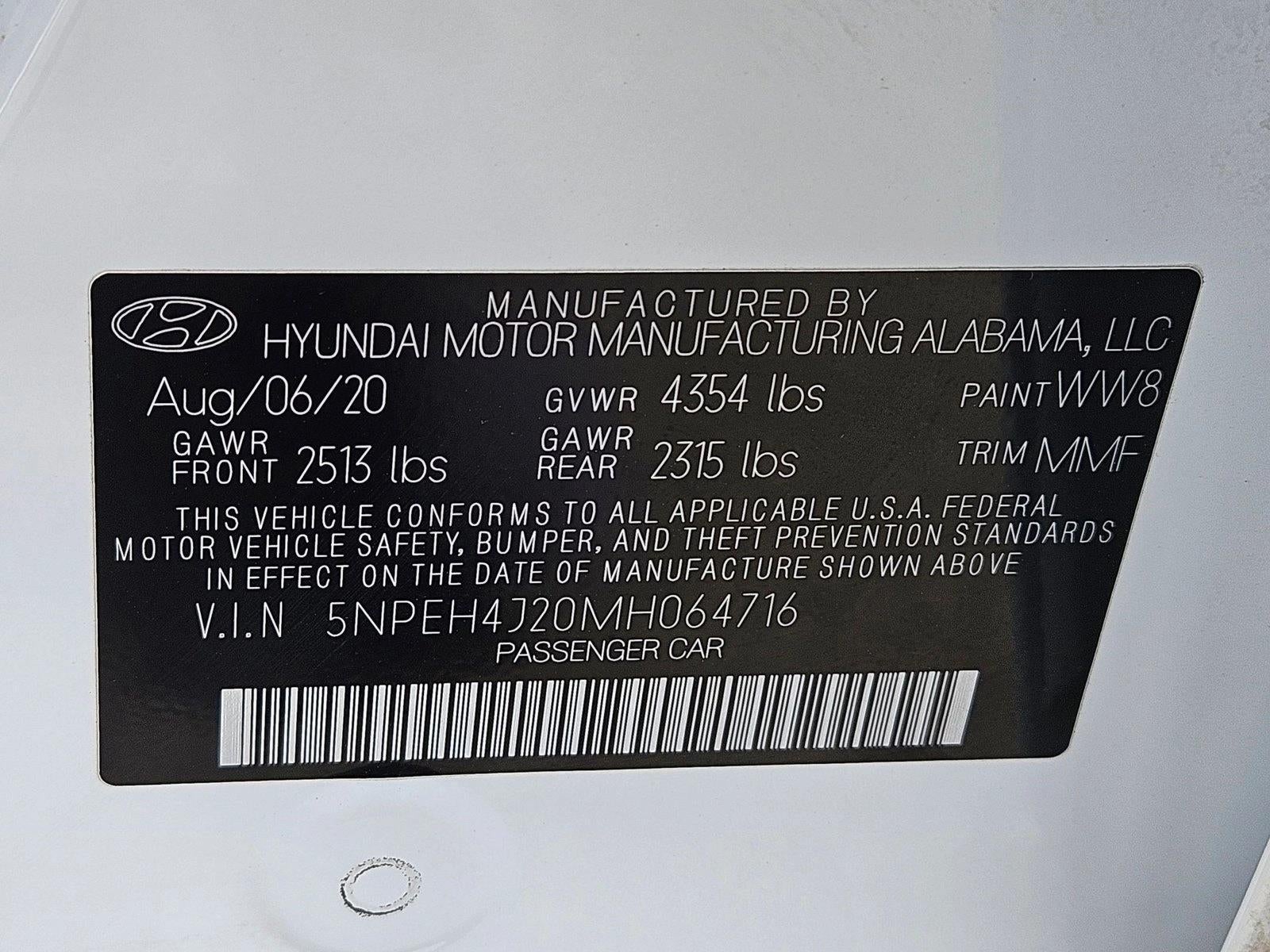 2021 Hyundai SONATA Limited 1.6T