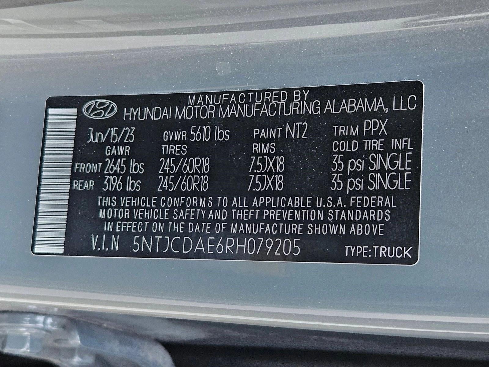 2024 Hyundai SANTA CRUZ SEL AWD