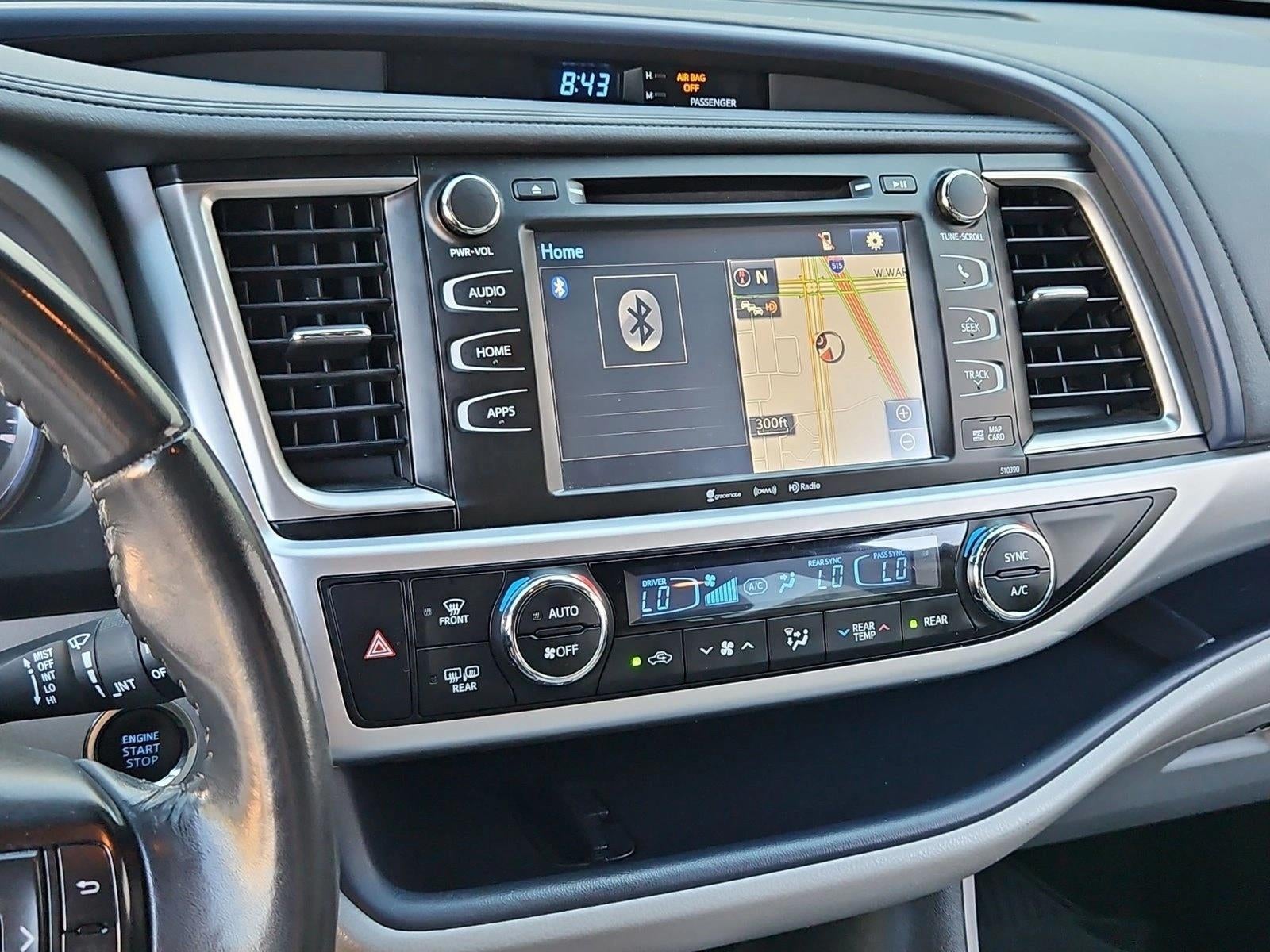 2019 Toyota Highlander XLE V6 FWD (Natl)