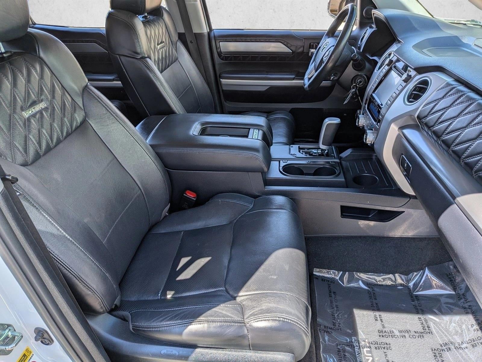 2017 Toyota Tundra 4WD 4WD Platinum CrewMax 5.5' Bed 5.7L FFV (SE)