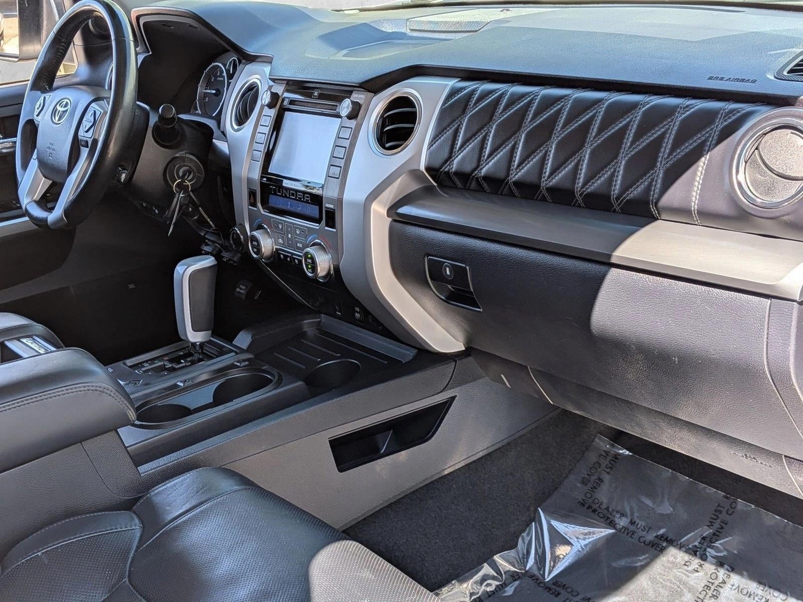 2017 Toyota Tundra 4WD 4WD Platinum CrewMax 5.5' Bed 5.7L FFV (SE)