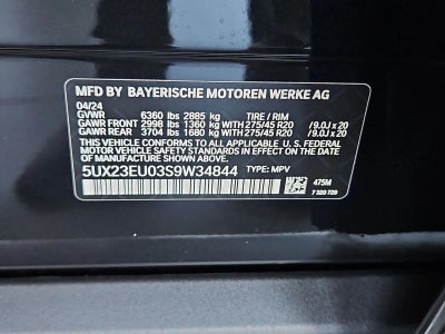 2025 BMW X5 xDrive40i Sports Activity Vehicle