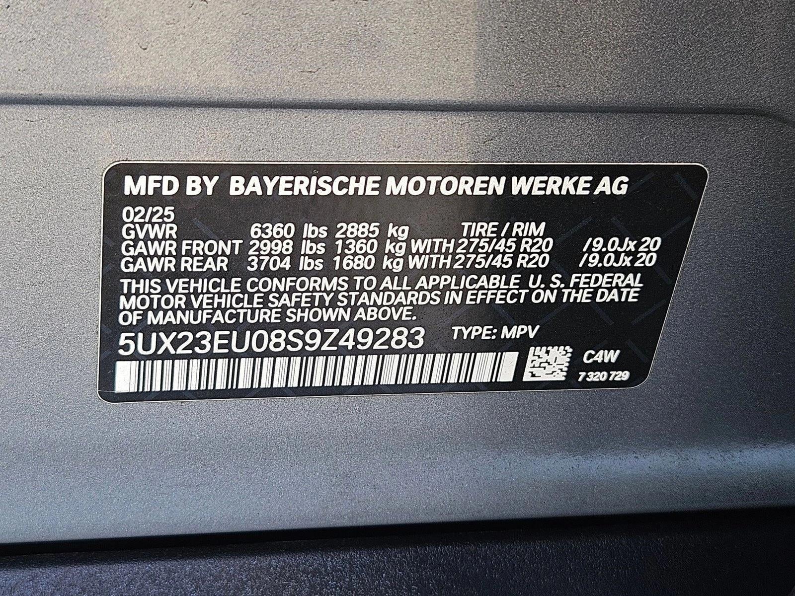 2025 BMW X5 xDrive40i Sports Activity Vehicle