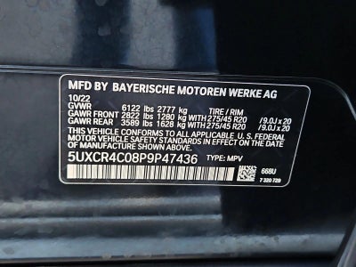 2023 BMW X5 sDrive40i Sports Activity Vehicle
