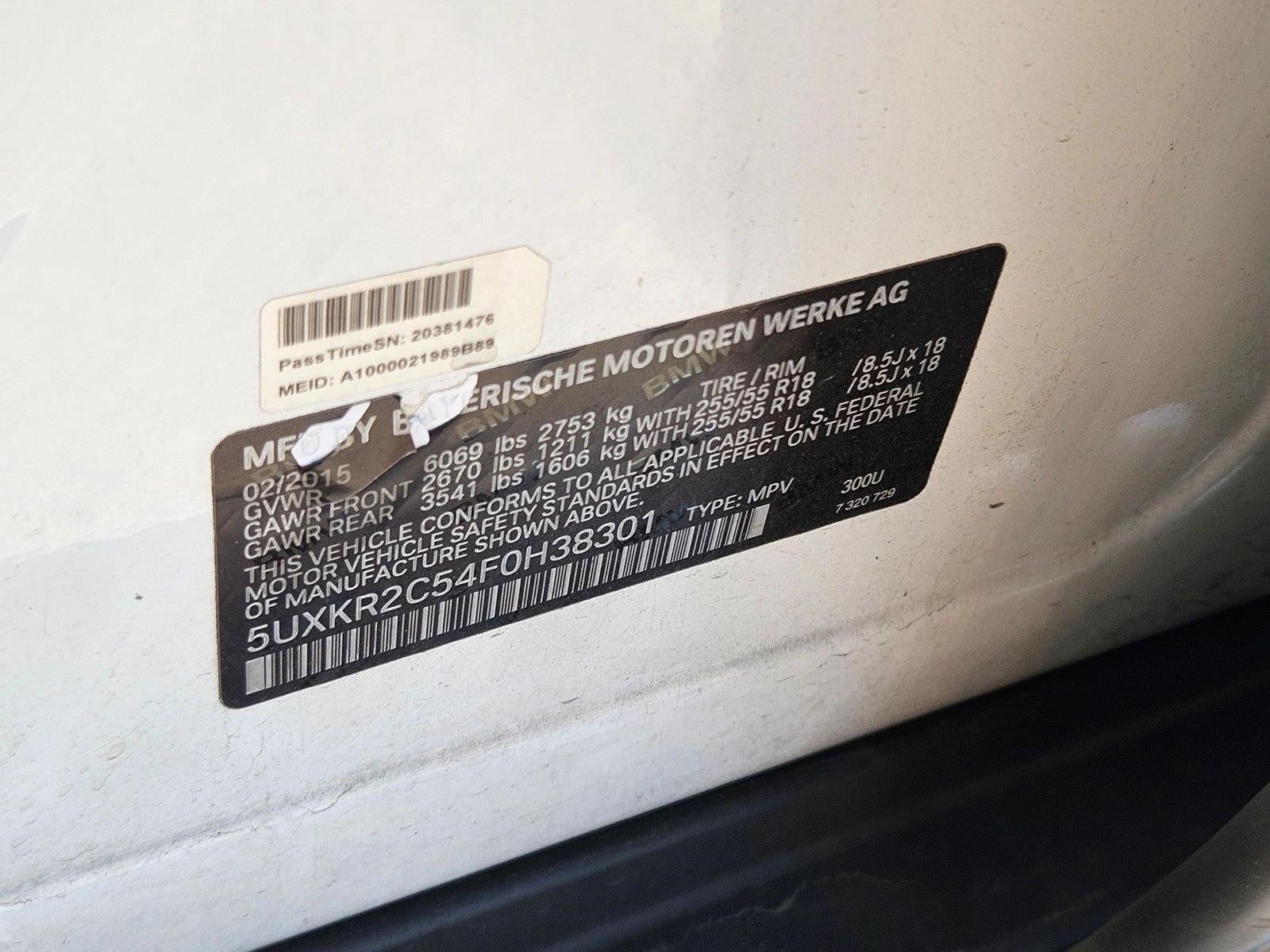 2015 BMW X5 sDrive35i RWD 4dr SAV