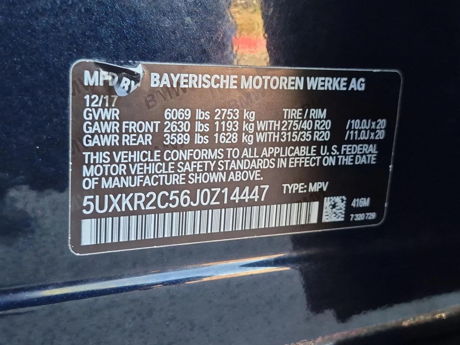 2018 BMW X5 sDrive35i Sports Activity Vehicle