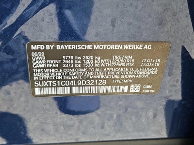 2020 BMW X3 xDrive30e Plug-In Hybrid