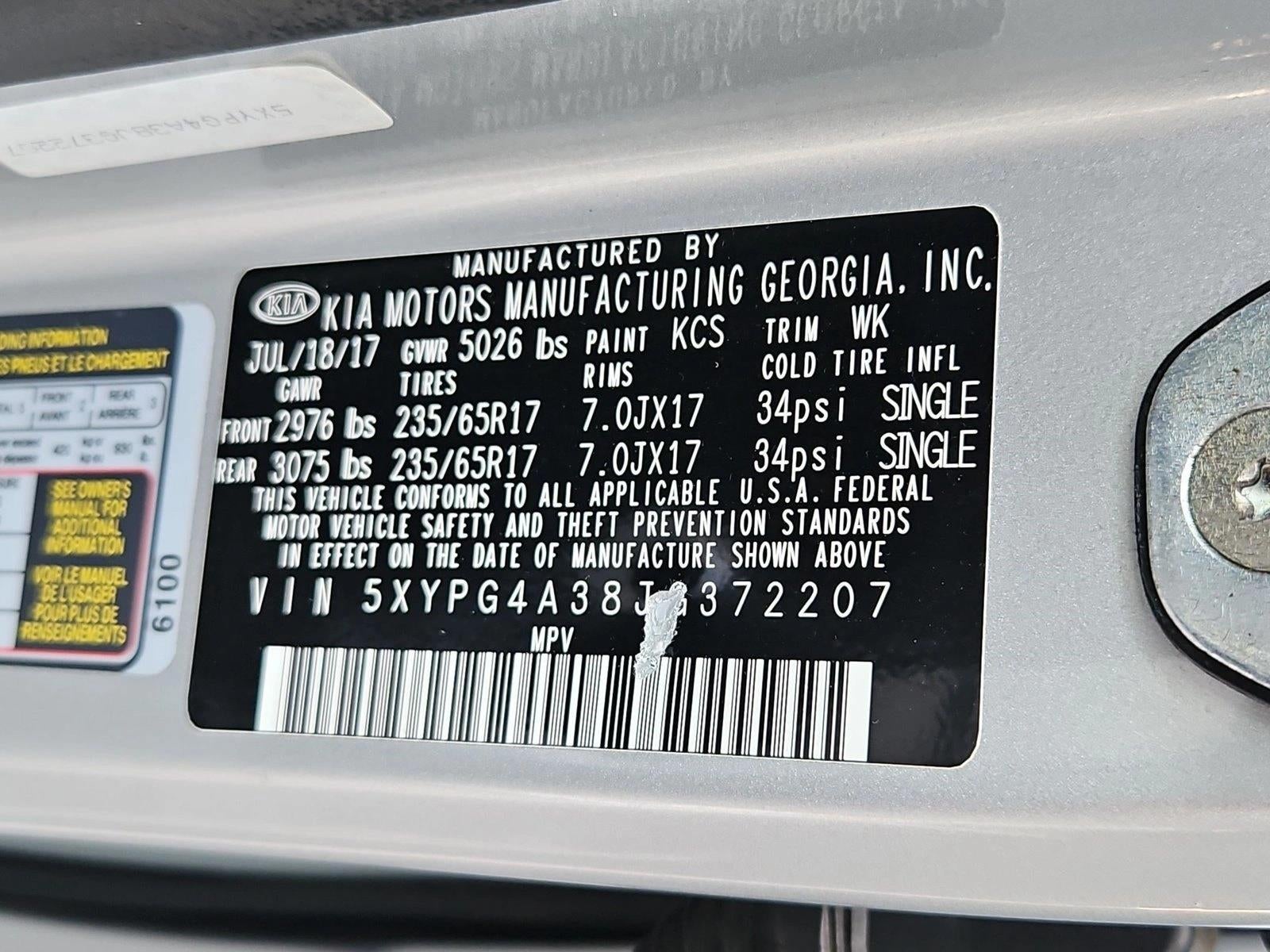 2018 Kia Sorento LX FWD