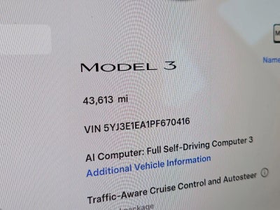 2023 Tesla Model 3 RWD