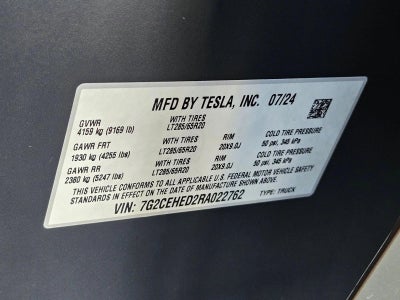 2024 Tesla Cybertruck AWD
