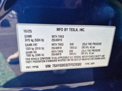 2026 Tesla Model Y Premium RWD