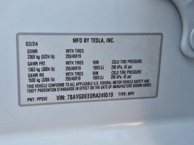 2024 Tesla Model Y Long Range AWD