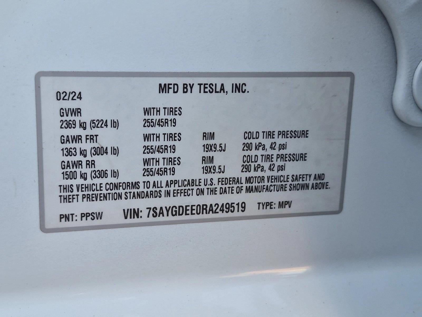 2024 Tesla Model Y Long Range AWD