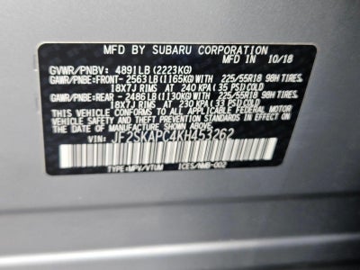 2019 Subaru Forester 2.5i Sport