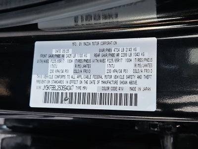 2025 Mazda Mazda CX-5 2.5 S Select Package AWD