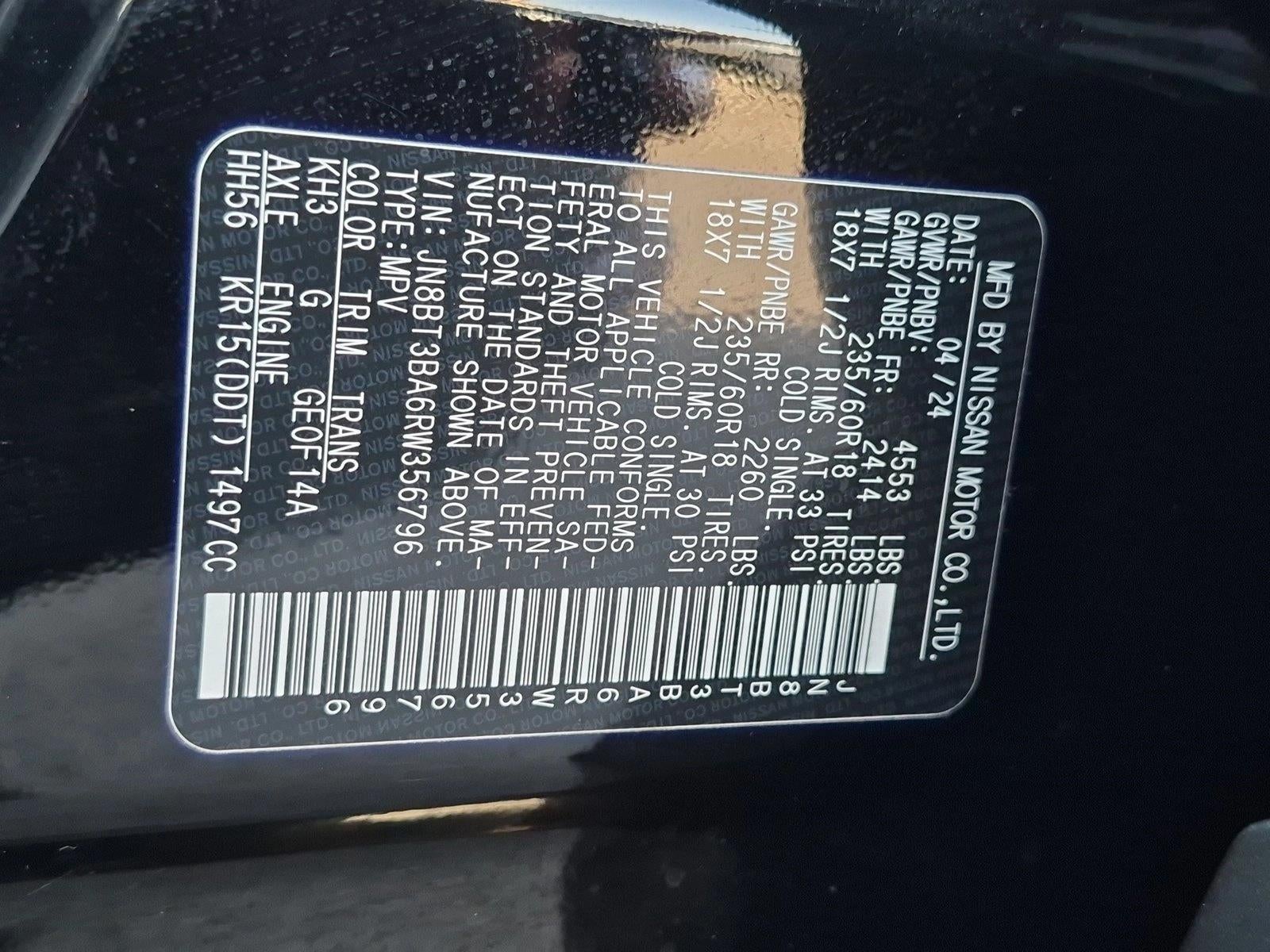 2024 Nissan Rogue FWD SV