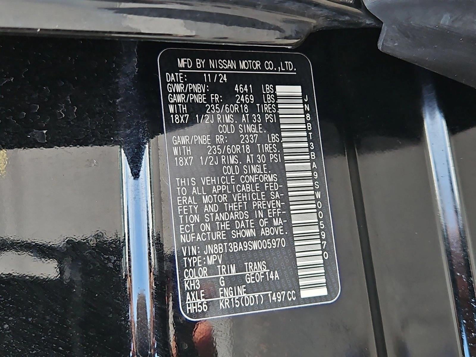 2025 Nissan Rogue FWD SV