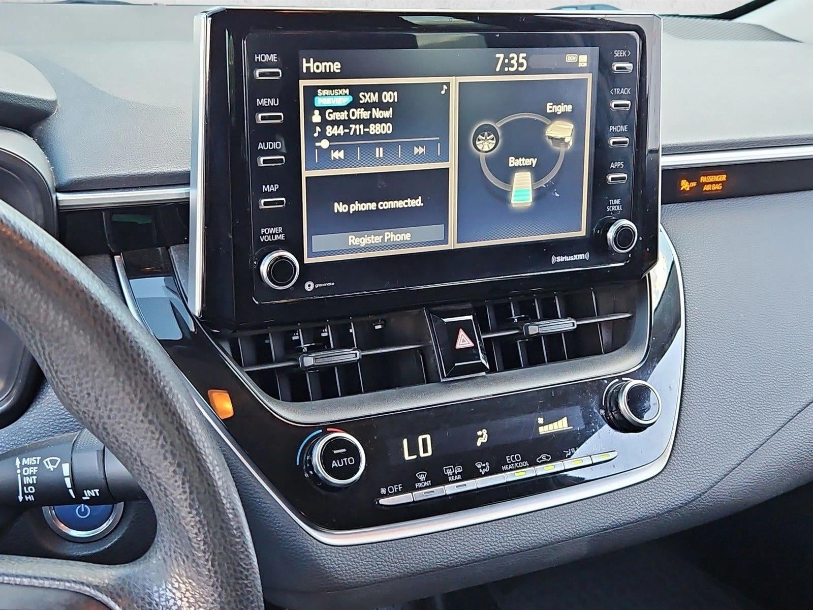 2021 Toyota Corolla Hybrid LE CVT (Natl)
