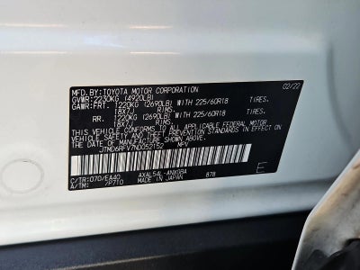 2022 Toyota RAV4 Hybrid Limited AWD (Natl)