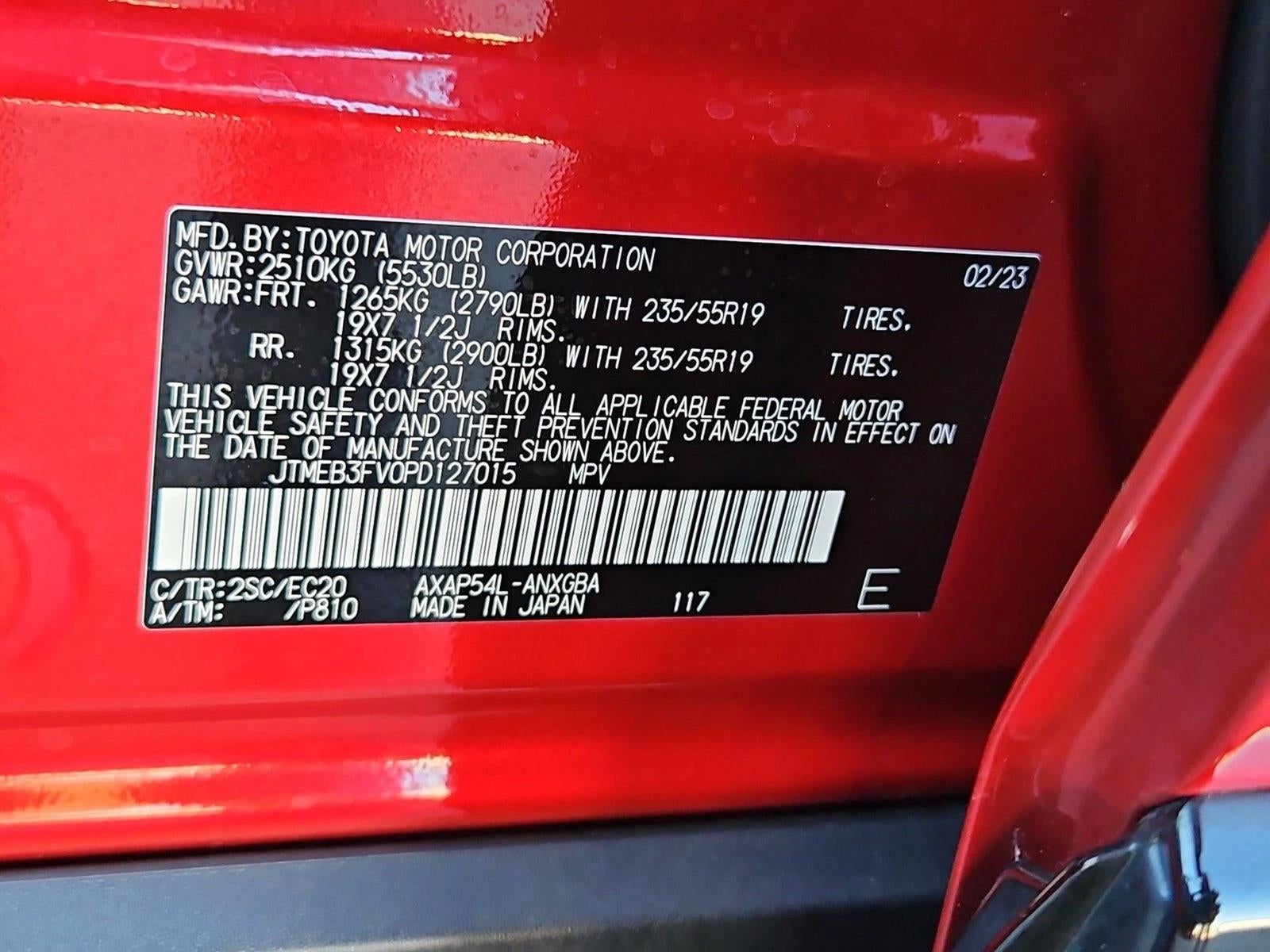 2023 Toyota RAV4 Prime XSE (Natl)