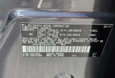 2017 Toyota RAV4 SE AWD (Natl)