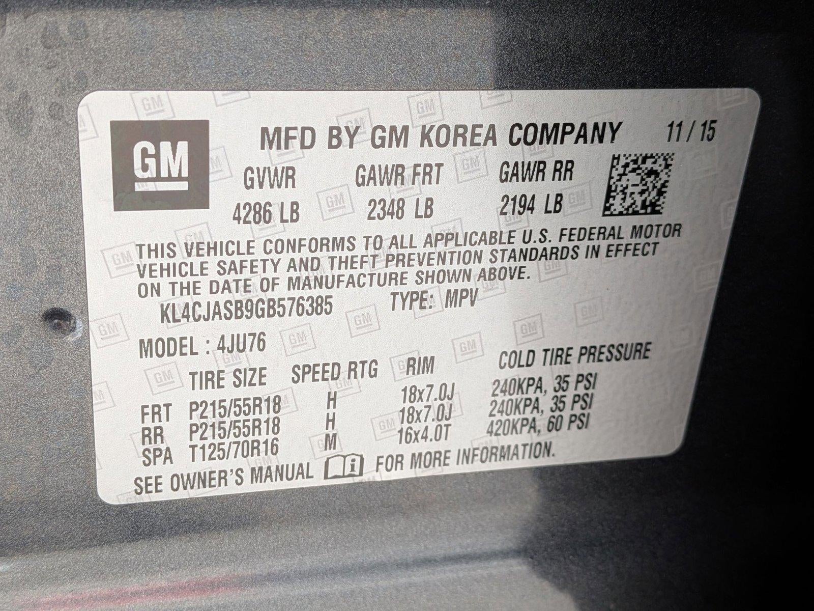 2016 Buick Encore FWD 4dr