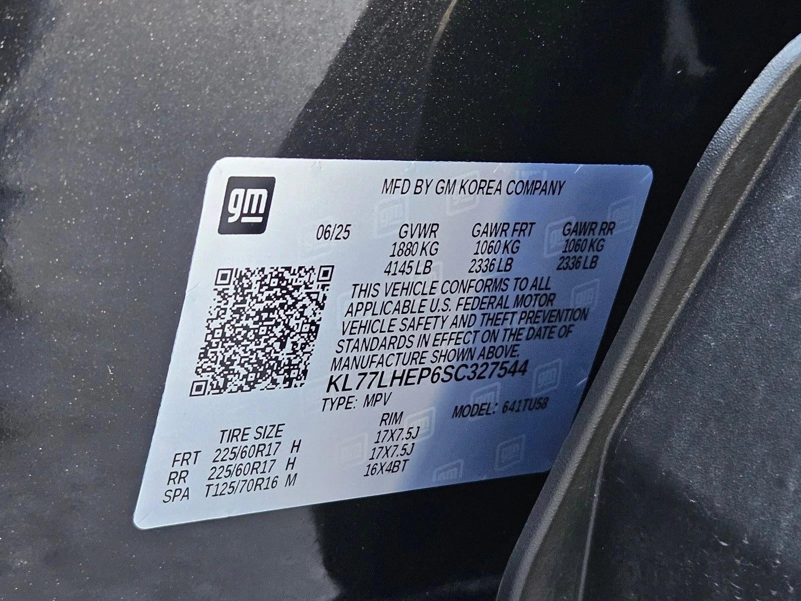 2025 Chevrolet Trax FWD 4dr LT