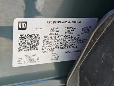 2025 Chevrolet Trax FWD 4dr LT