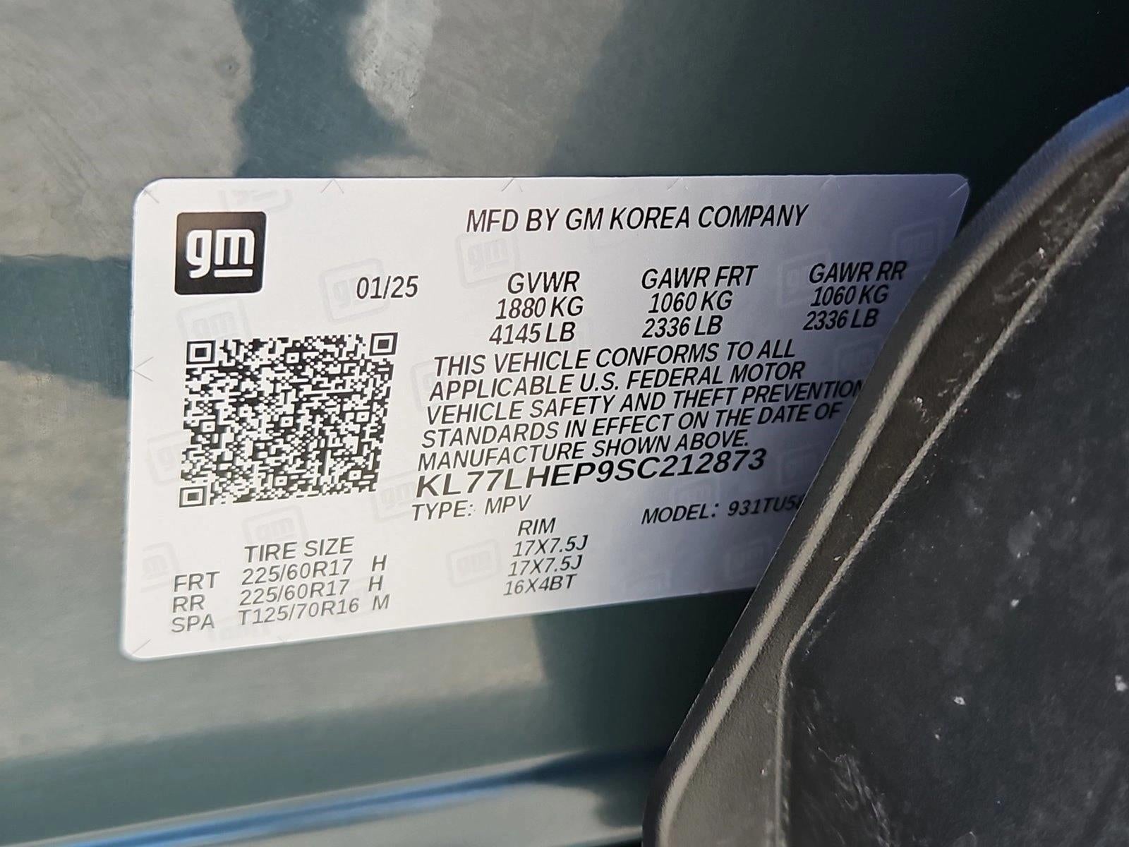 2025 Chevrolet Trax FWD 4dr LT