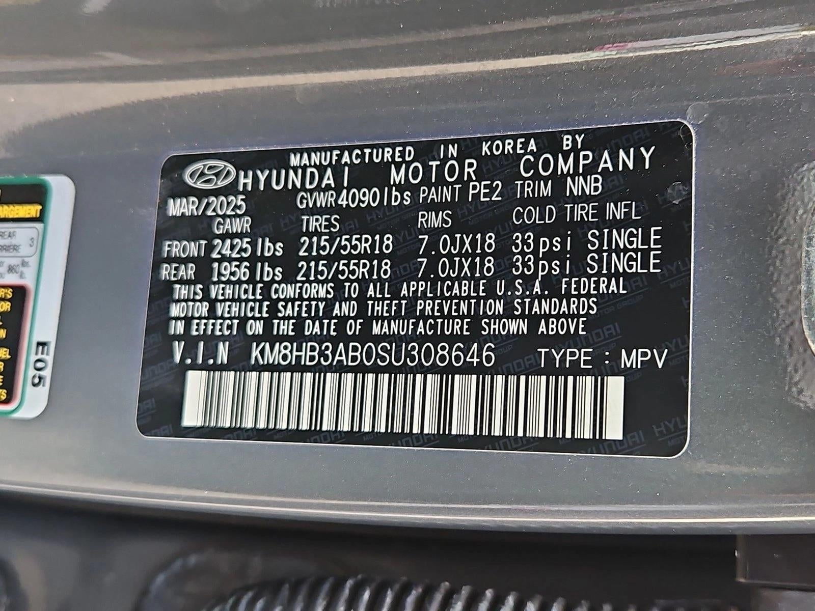 2025 Hyundai KONA SEL FWD