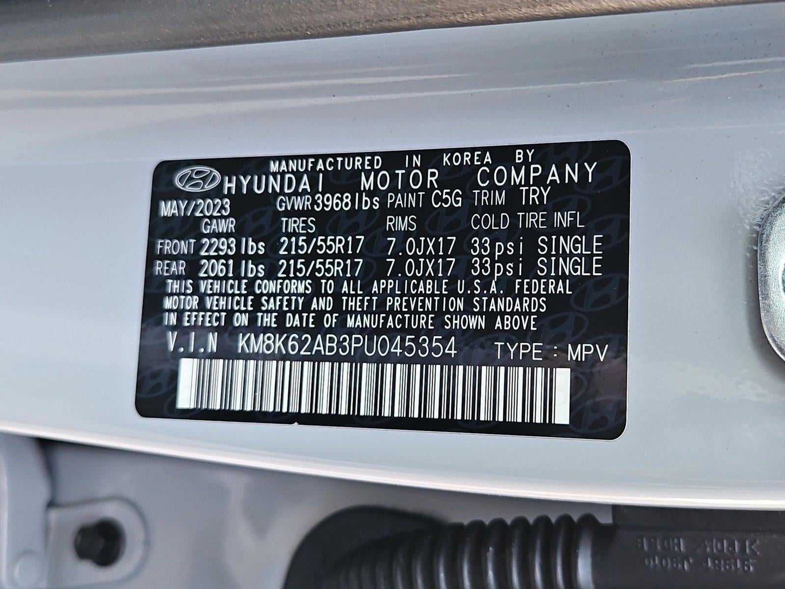 2023 Hyundai KONA SEL Auto FWD