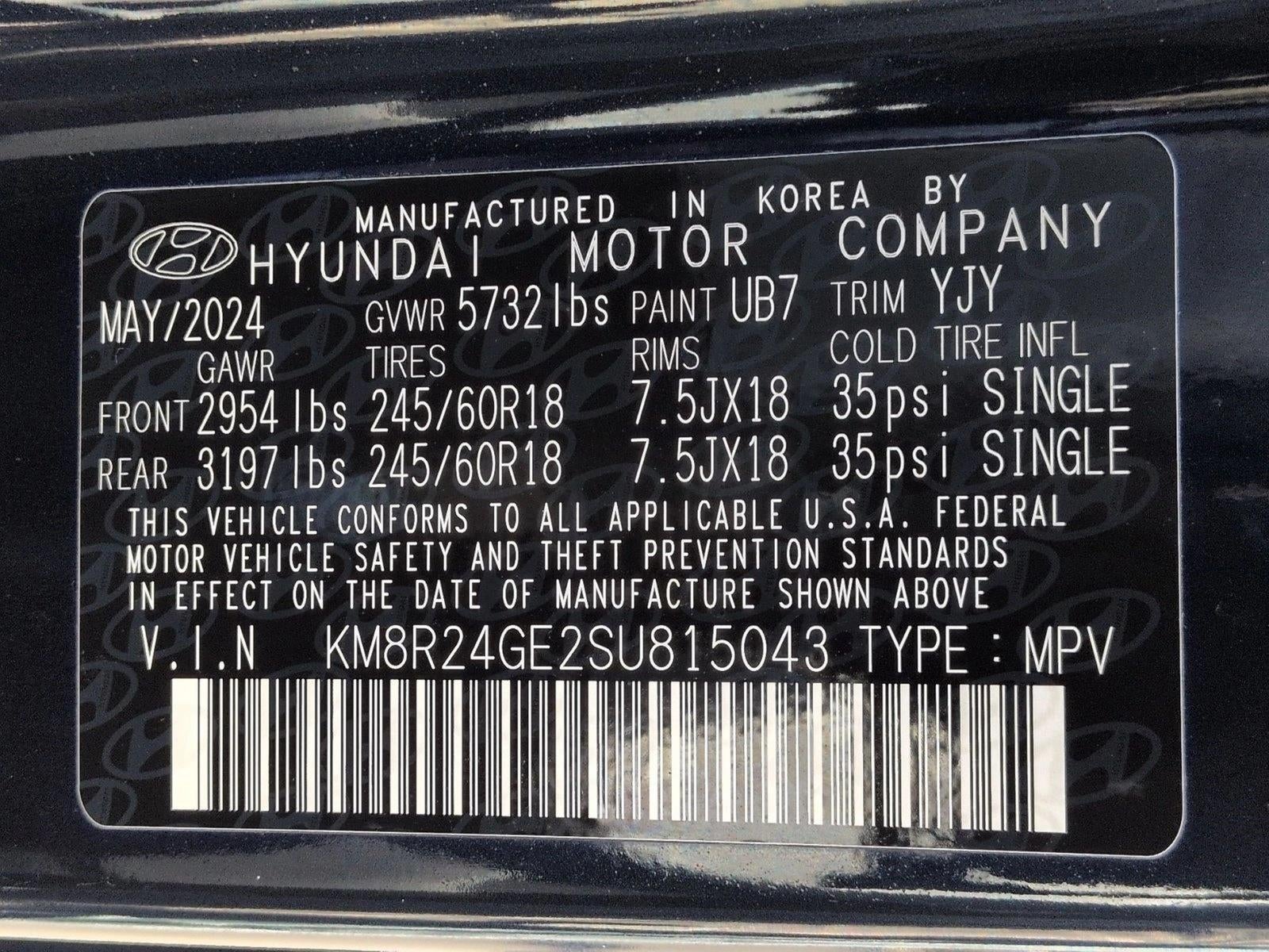 2025 Hyundai PALISADE SEL FWD