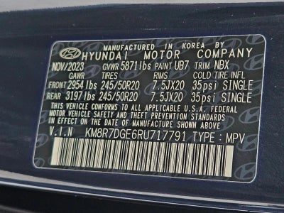 2024 Hyundai PALISADE Calligraphy AWD