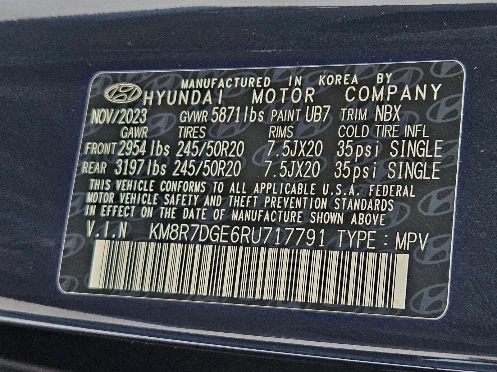 2024 Hyundai PALISADE Calligraphy AWD