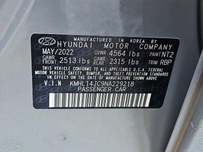 2022 Hyundai SONATA N Line 2.5T