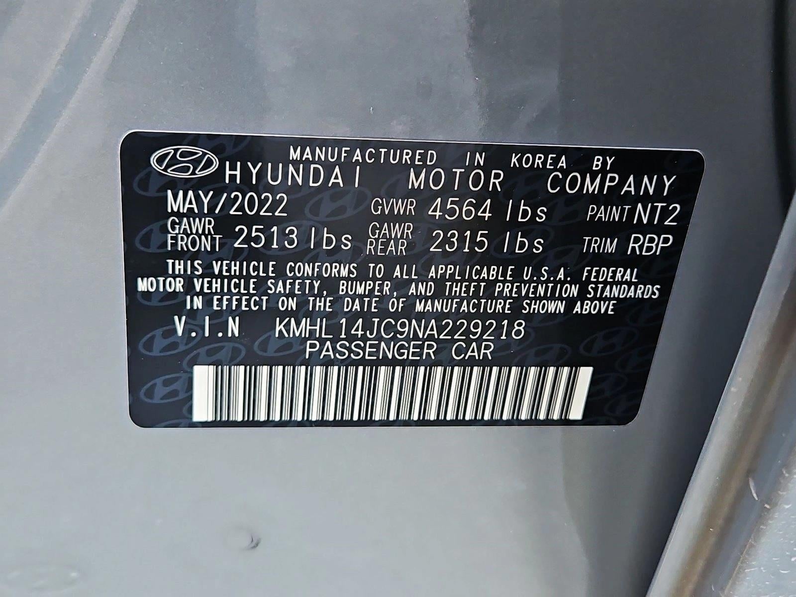 2022 Hyundai SONATA N Line 2.5T