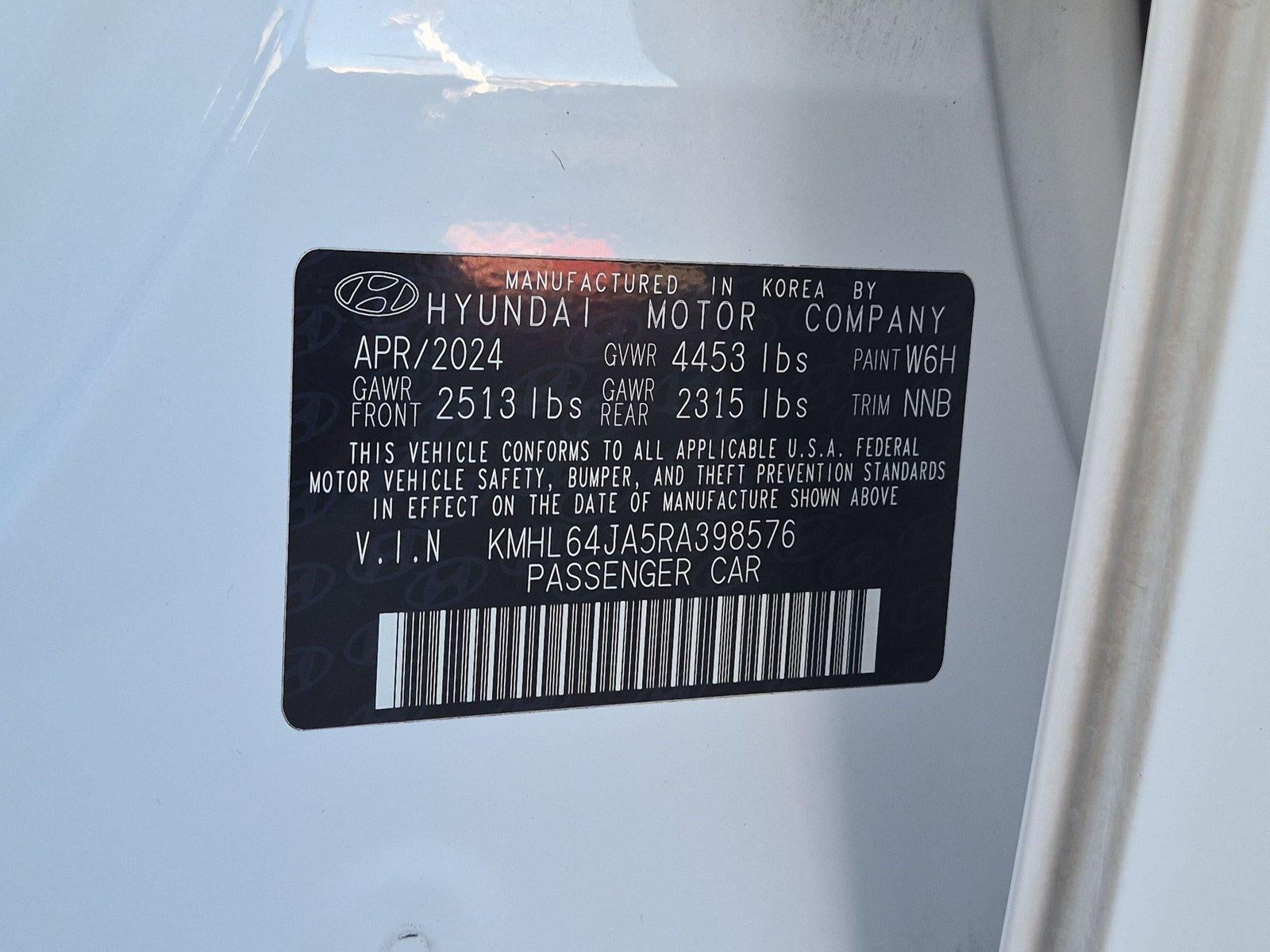 2024 Hyundai SONATA SEL 2.5L FWD