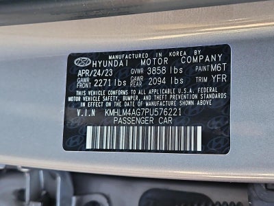 2023 Hyundai ELANTRA SEL IVT
