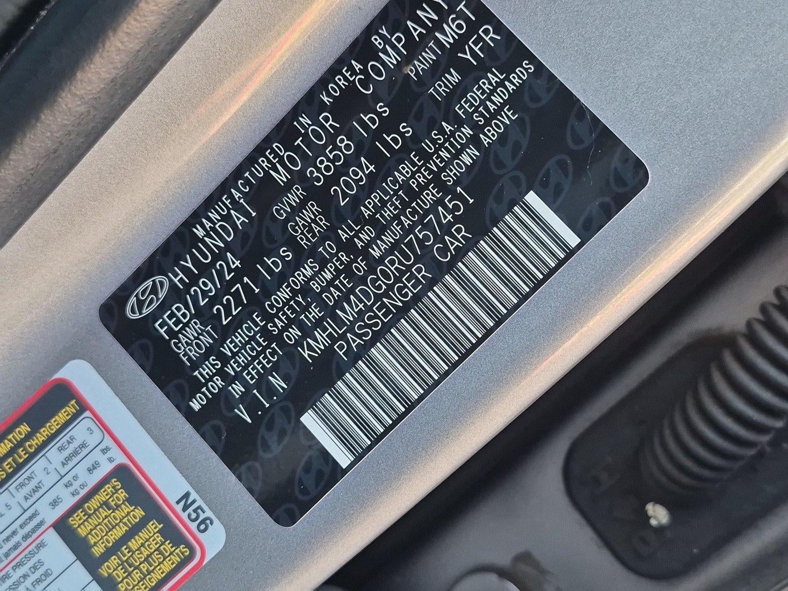 2024 Hyundai ELANTRA SEL IVT