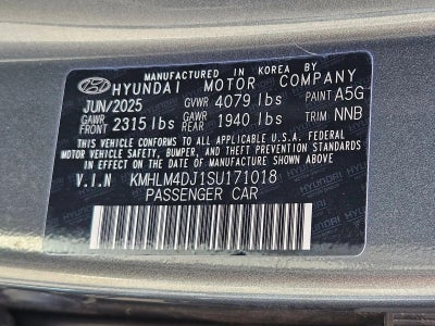 2025 Hyundai ELANTRA Hybrid SEL Sport DCT