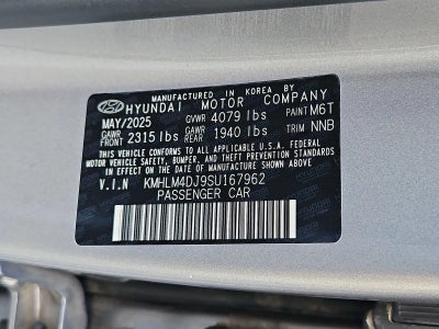 2025 Hyundai ELANTRA Hybrid SEL Sport DCT