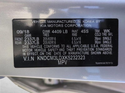 2019 Kia Niro Plug-In Hybrid LX FWD