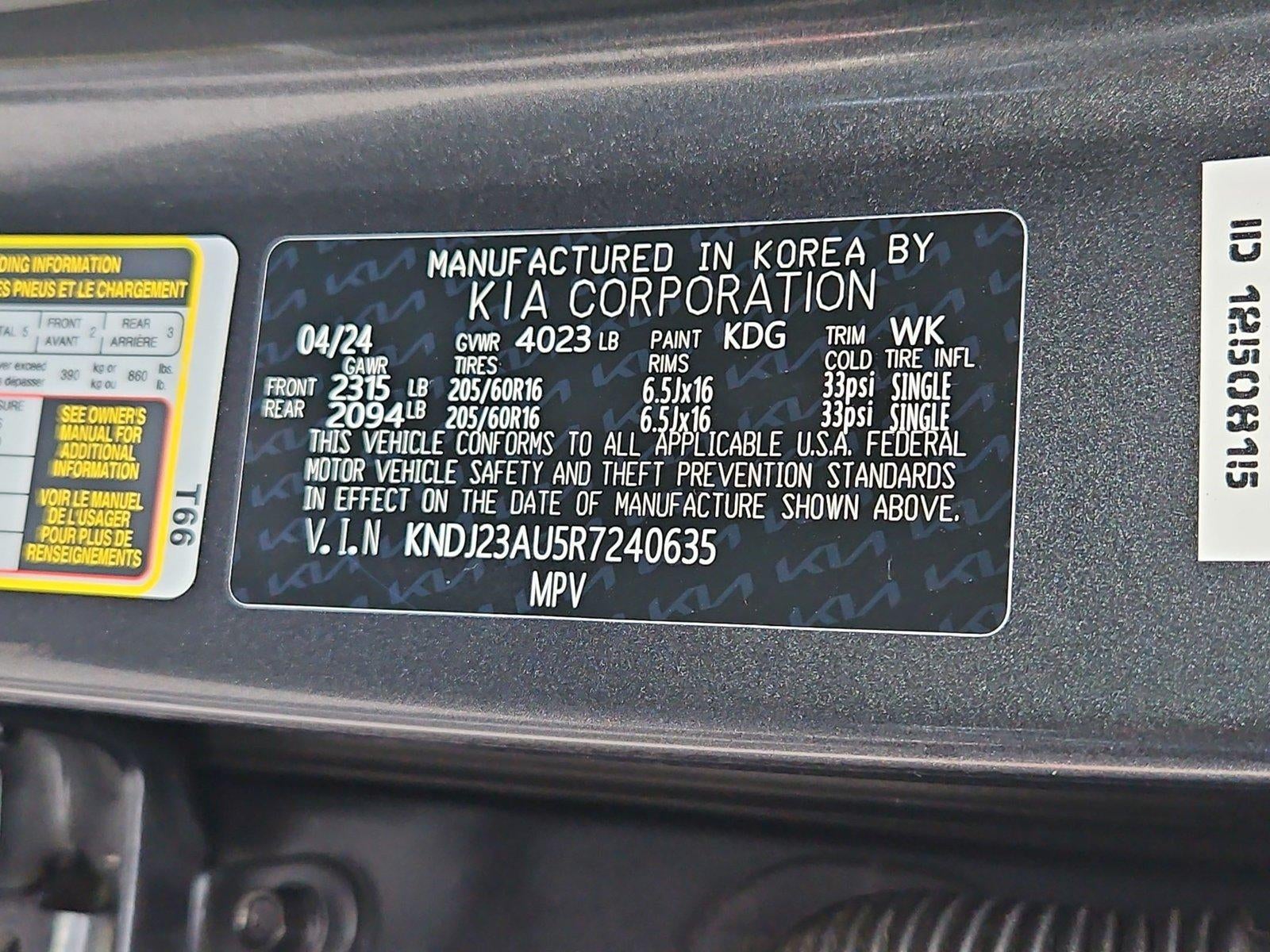 2024 Kia Soul LX IVT