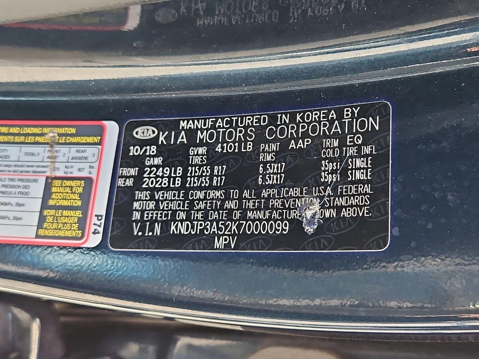 2019 Kia Soul + Auto